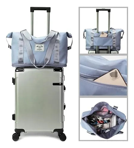 FlexiTravel™ - El Bolso Expandible Inteligente