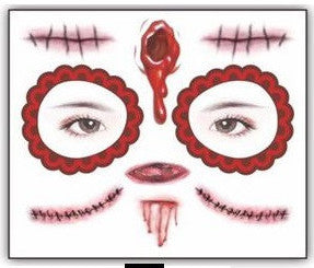 NUEVO SkullArt Makeup - Tatuaje Temporal Catrina