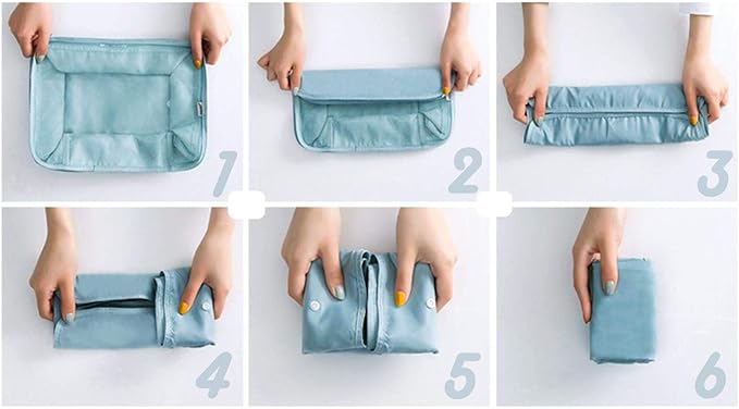 PackMaster™ - Kit de Bolsas de Viaje 7 pzas