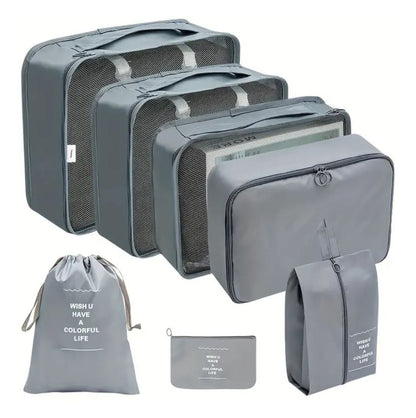 PackMaster™ - Kit de Bolsas de Viaje 7 pzas