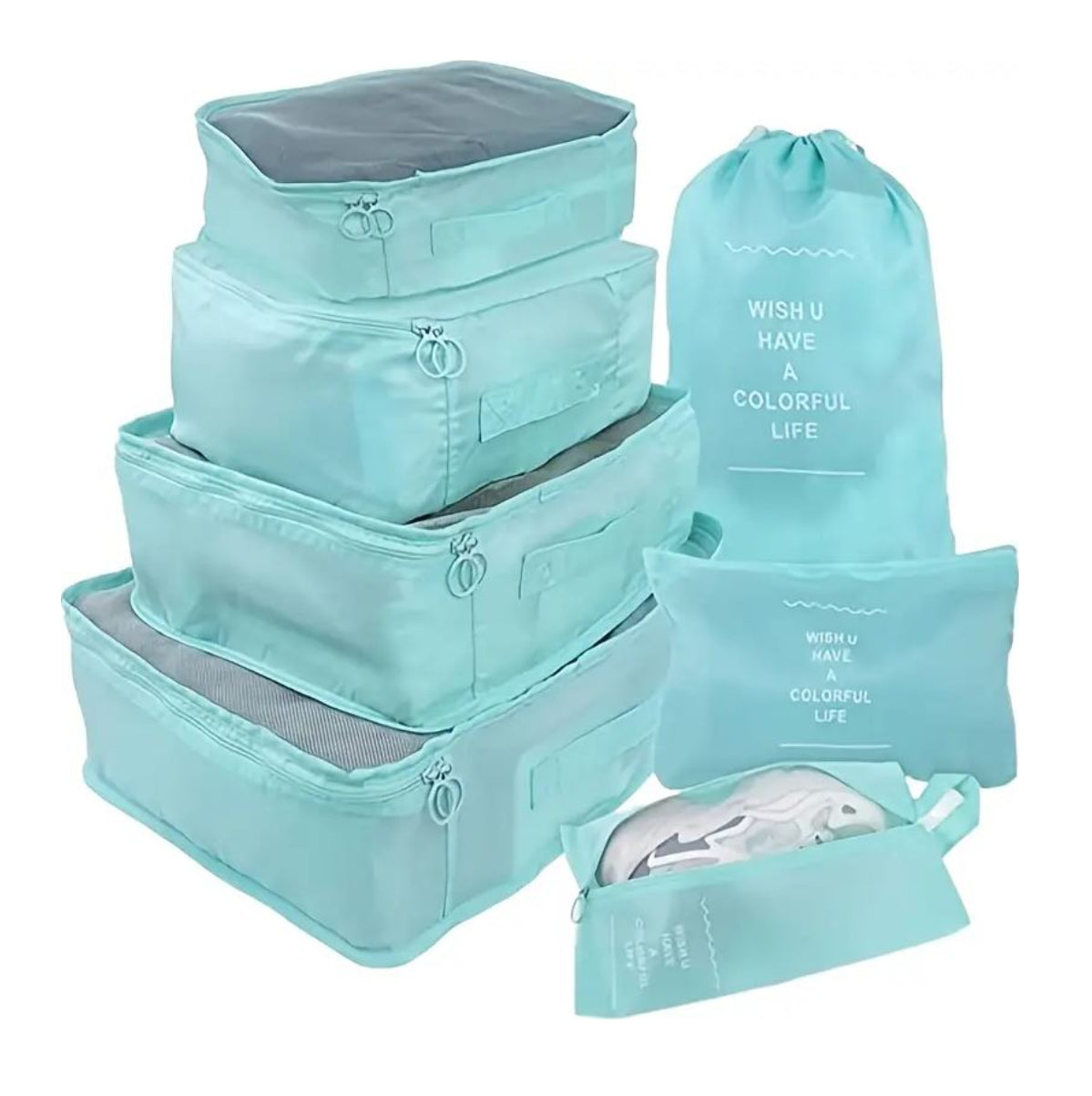 PackMaster™ - Kit de Bolsas de Viaje 7 pzas
