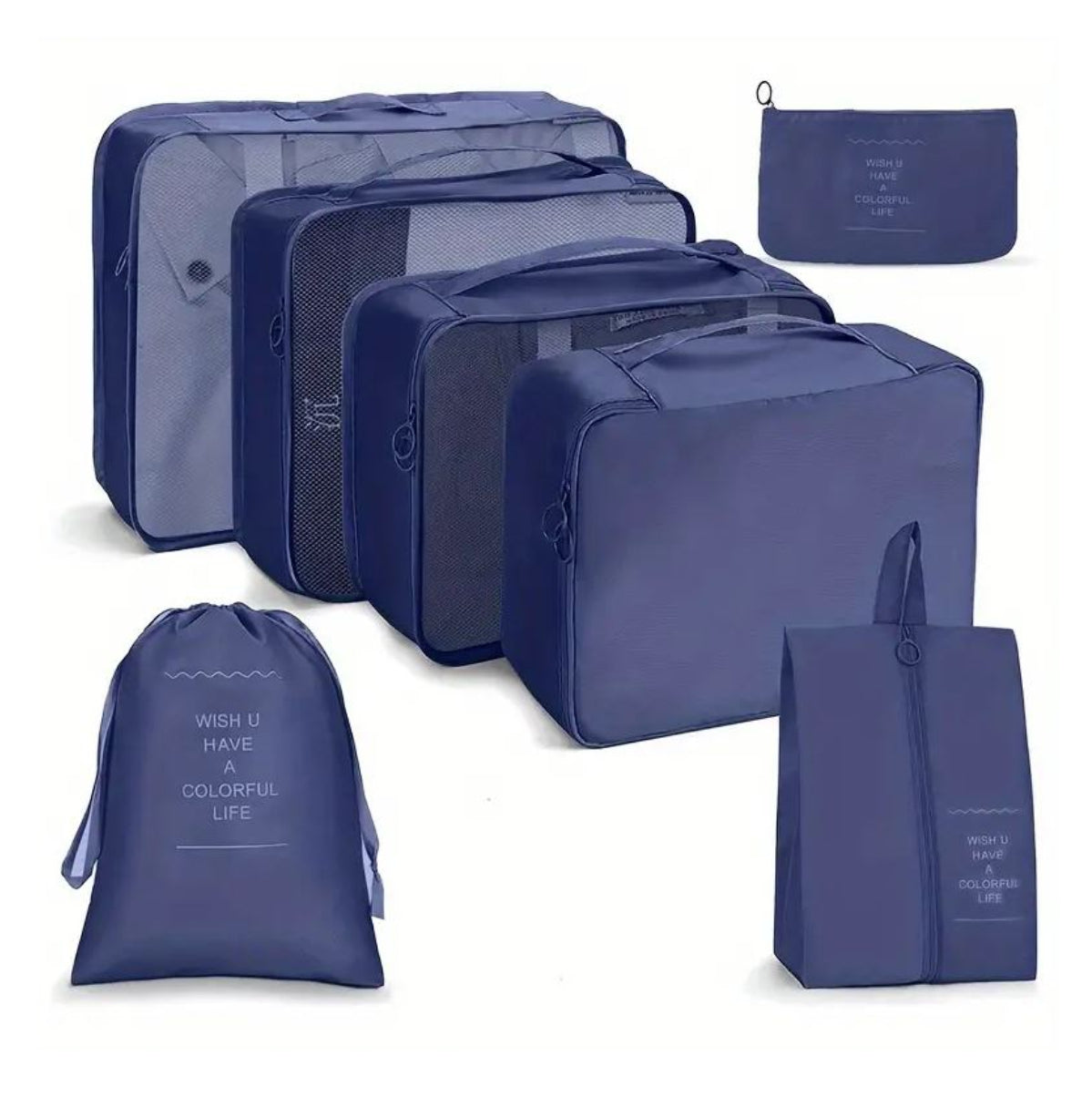 PackMaster™ - Kit de Bolsas de Viaje 7 pzas
